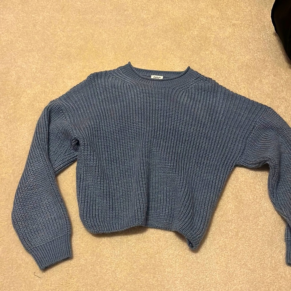 Dark blue sweater